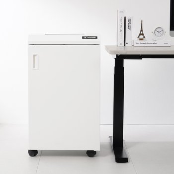 국산 스틸 대형 문서세단기 EK-6270PS 80L 2x10mm DIN P-5 등급 마이크로컷