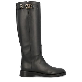 VLogo 시그니처 라운드 토 부츠 5W2S0JK9EEY 0NO TP943260882 138975662