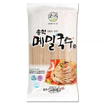 송학 건 메밀국수 1호 1kg 메밀 국수 국수면