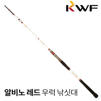 강원산업 알비노레드 우럭 열기 낚싯대 210 선상 루어 낚시 대