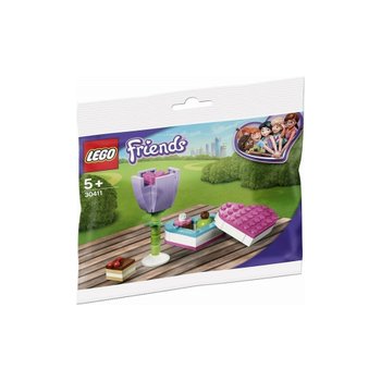 [해외] 레고  프렌즈  초코렛박스  앤  플라워  폴리백  30411