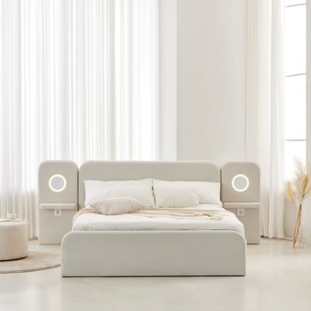 이노센트 셀린 아쿠아텍스 패브릭 호텔 수납 침대 SS텐셀 본넬매트리스 i104403