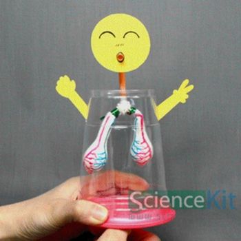 폐모형 호흡 만들기 운동 시연 과학 교구 실험 만들기키트