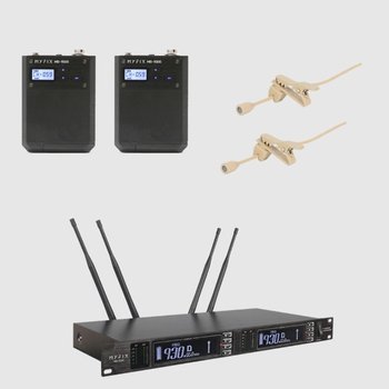 MYFIX 방송 행사용 무선 핀마이크2개 MB-920C