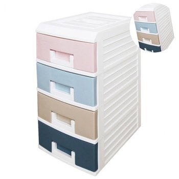 ( )서랍함4단 155 x 205 x 310mm 데스크정리함 미니수납장 데스크수납함