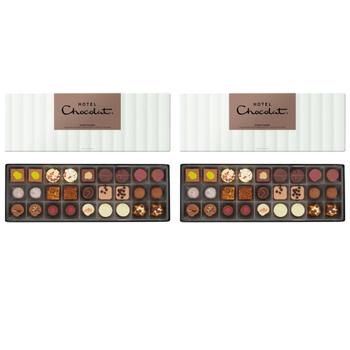 [해외] [해외직구] Hotel Chocolat 호텔쇼콜라 더 에브리씽 슬릭스터 초콜릿 355g 2팩