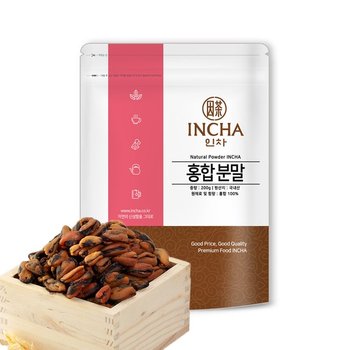 (실속 리필용) 국내산 홍합 가루 분말 육수 조미료 200g