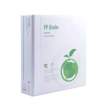 문화 359LRG70 PP백투명바인더 PB749A-71 3공 D링 7cm/A4 (1개)