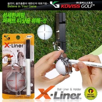 코비스 골프용품 철재 볼라이너 볼홀더 세트 BH421