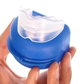 소음방지 실리콘 중지 마우스 피스 가드 슬리핑 보조_23142374