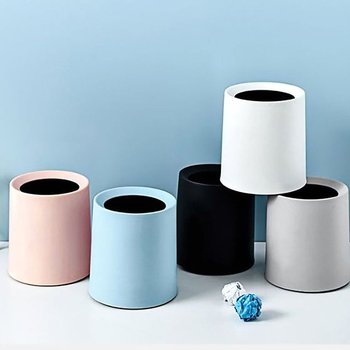 소형 오픈 쓰레기통 미니 거실 휴지통 카페용 (WFI11QE)