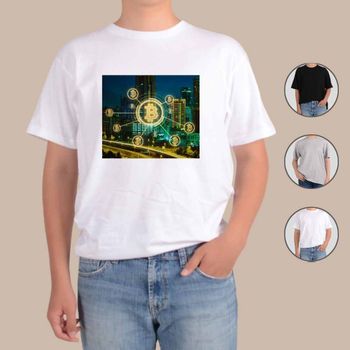 가족티 기능성 반팔티 비트코인 가상화폐 알트코인 7 전색상