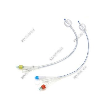 인성 폴리카테터 14FR 2way 실리콘 도뇨관 소변줄  비뇨기과용튜브카테타