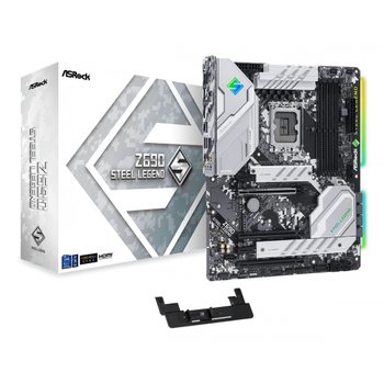 [해외] ASRock Z690 Steel Legend Intel CPU(LGA1700) Z690 ATX 마더보드 12세대 대응 마더보드 (국내