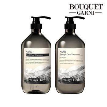 히말라야 허브 나드 토탈케어 샴푸 시그니처향 1000ml x1개+트리트먼트 1000ml x1개