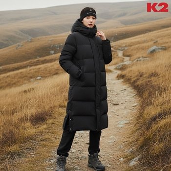 K2 케이투 GMW25591 겨울 롱패딩 남여공용 다운 벤치다운 자켓 LE1221552170