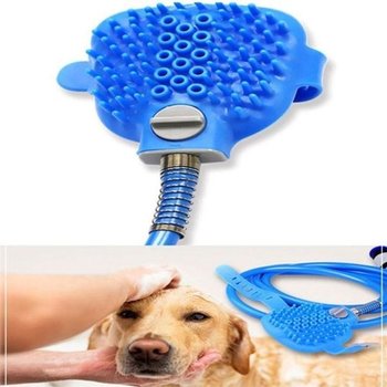 애견 샤워기 멀티 브러쉬 샤워헤드 샤워호스 2in1 애완동물 세척기 강아지샤워기