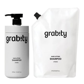 [신세계백화점]그래비티 헤어리프팅 샴푸 스트롱 475ml+리필475ml 세트