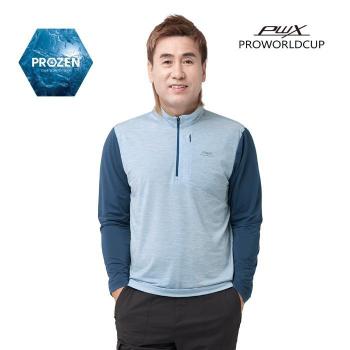 프로월드컵 HC12 남성 냉감 집업 티셔츠 남성 냉감 집업 티셔츠 q124-3103-1en (S14211384)
