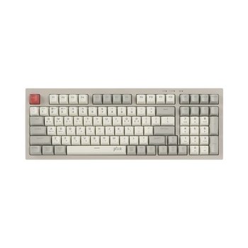 지클릭커 OFFICEPRO WK50 M RGB 블루투스 98 Retro Cappuccino