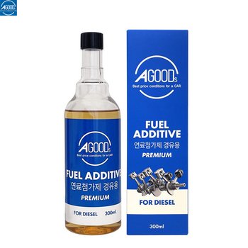 AGOODS 연료첨가제 경유 디젤연료첨가제 연비증가 경유첨가제 인젝터클리닝 밸브세척제 엔진첨