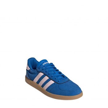 우먼 아디다스 브레이크넷 슬릭 스니커즈 운동화 - 브라이트 Royal/ 핑크 카본 10939568