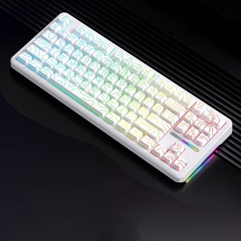 [최신버전] AULA독거미 F87 Pro 등고선 기계식 게이밍 키보드 10000mAh