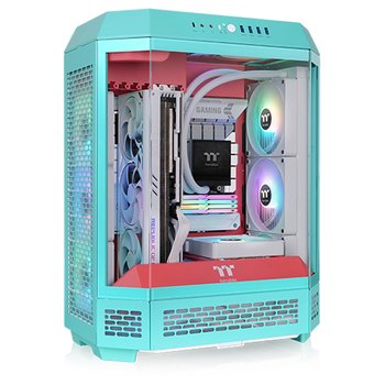 써멀테이크 The Tower 600 미들타워 케이스 민트 스트로베리