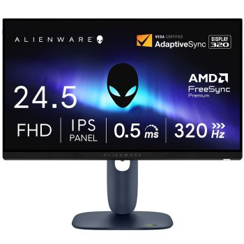 [해외] 델 AW2525HM-A 24.5인치 Alienware 게이밍 모니터 FHD IPS 무광택 블랙