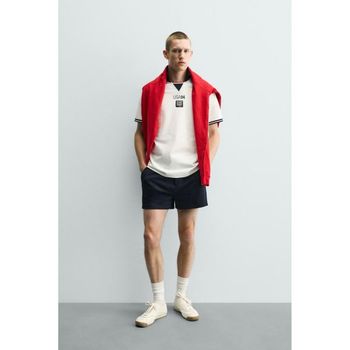 [해외] ZARA 자라 USA 94 FIFA 월드 CupFIFA 클래식 콘트라스트 폴로 카라티 셔츠 화이트 4087530250 12