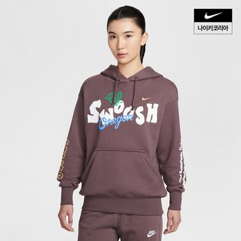 나이키 그래픽 플리스 오버 후드 IQ3945-515
