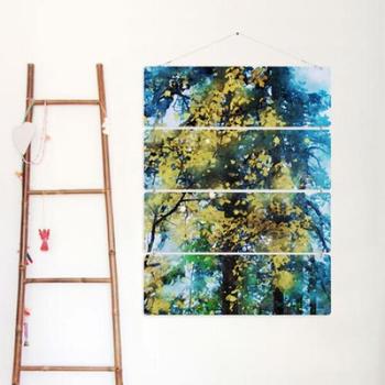 꾸밈 아트박스/꾸밈 nm970-멀티아크릴액자_숲속산책(4단대형)