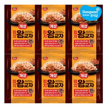 [동원] 개성 김치왕교자만두?494g x 6봉