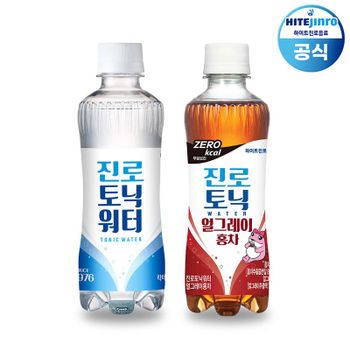 하이트진로 진로 토닉워터 300ml x 12개 + 얼그레이홍차 300ml x 12개..[34760926]