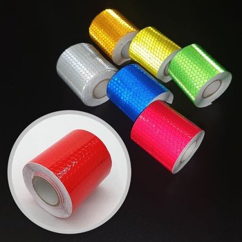 벌집 고휘도 반사 3m 적색 테이프 반사테이프 5cm x (WFGTESP)