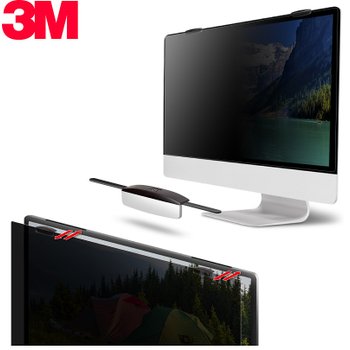 3M 정보 보안 필름 모니터 거치식 전체화면용 21.5형 16:9 비율 PF215W9EM