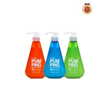 페리오 펌핑치약 285G x 3개 (3종 택1)