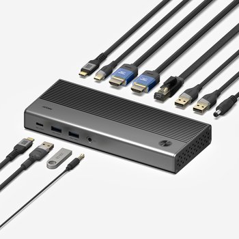 썬더볼트4 독 USB4 40Gbps 도킹스테이션 8K U4D110