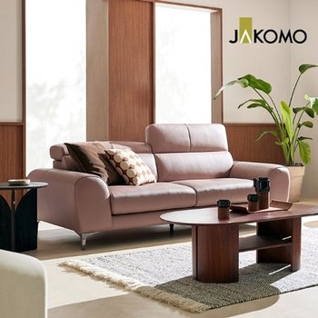 [SK스토아 단독혜택가] 라떼파파 3인 기능성 천연면피 소가죽 소파