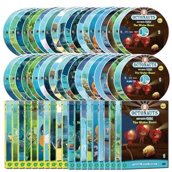 [DVD]옥토넛 OCTONAUTS 3+4집 40종세트 (생물 카드 59종 + 포스터 증정)
