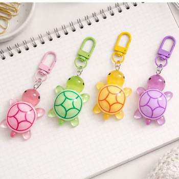 참장식 디테일 거북이 버즈 키링 가방 키홀더 체인