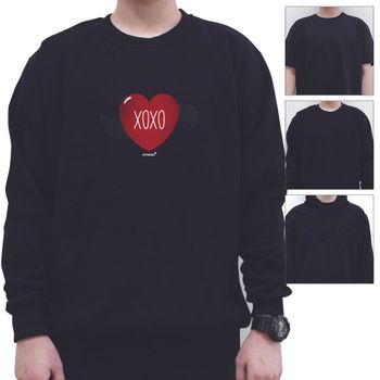 남자맨투맨 키밍 맨투맨 후드티 심장 회사단체복 단체반팔티