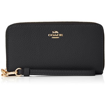 [코치] 긴 지갑 (라운도후스스나) PBL LTH LNG ZP ARD W 여성 IMBLK []