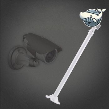 안전한 고정 거치대 흰색 70cm 조절형 보안 샤오미cctv 모형cctv ipcctv