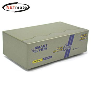 NETmate 초고해상도 1대4 VGA 모니터 분배기