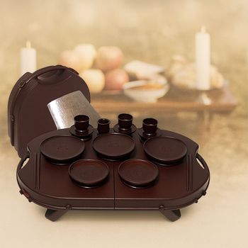 추석 제기세트 성묘용 벌초 휴대용 제사상 14종(돗자리증정) 접이식