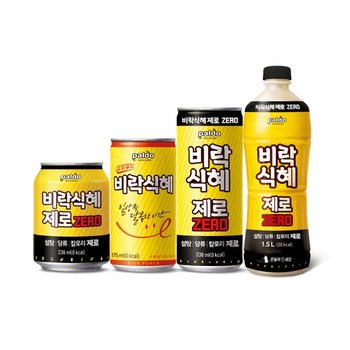비락식혜 제로 238ml 24캔(뚱캔) 외 비락식혜 모음전
