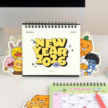 2026 카카오프렌즈 판촉 홍보 스탠드 달력 캘린더 2026벽걸이달력