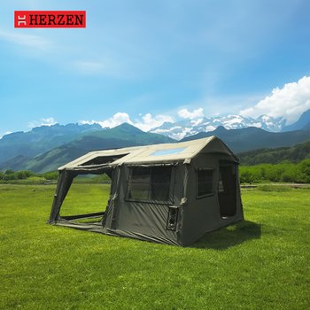 에르젠 포레스트 캐슬 / 에어텐트 전실형 거실형 투룸텐트 5면 PVC패널 도킹텐트