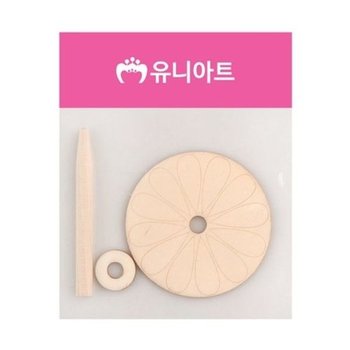 [VCJK278M]유니아트 나무팽이 소모품 전통 1000(1개)